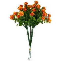 Ramo de mini rosas naranja