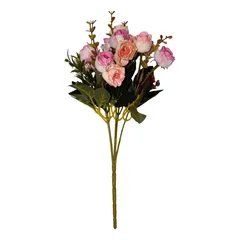 Ramo de rosas Baby crema y rosa