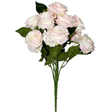 Ramo de 9 rosas crema