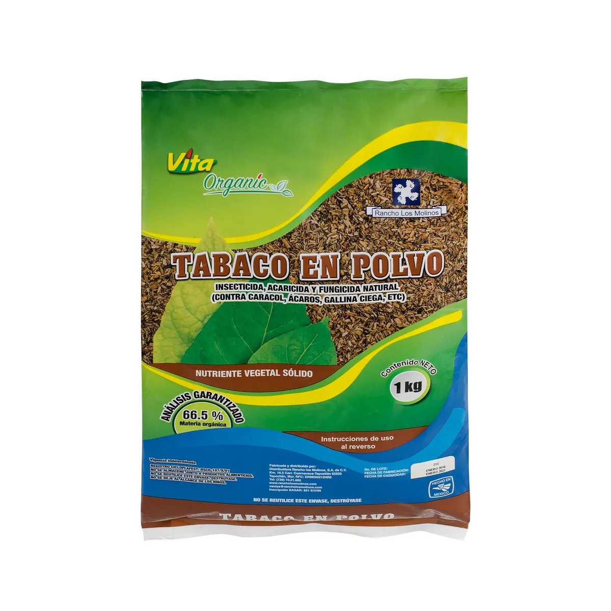 Los Molinos - Tabaco en polvo 1 kg