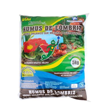 Humus de lombriz 5 kg