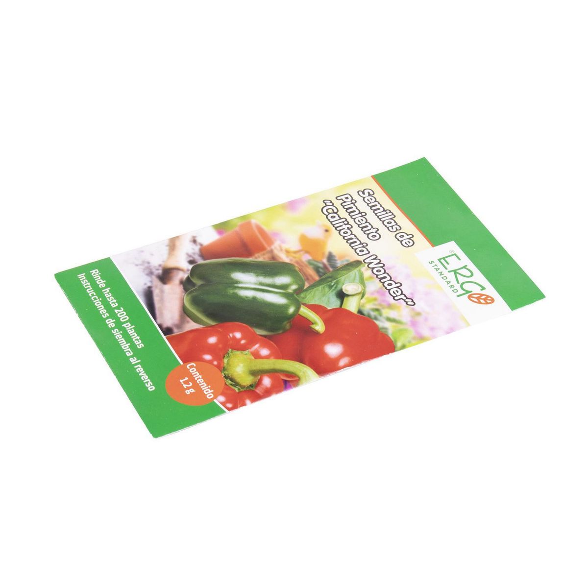 Ergo - Semillas de pimiento California Wonder