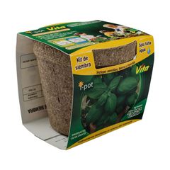 Kit de siembra i-pot albahaca