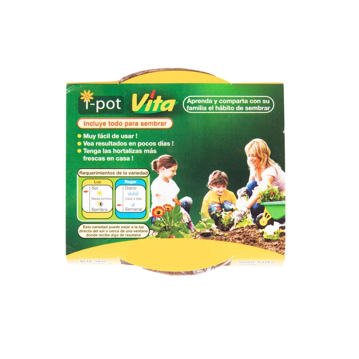 Kit de siembra i-pot albahaca, marca Ergo - Foto 2