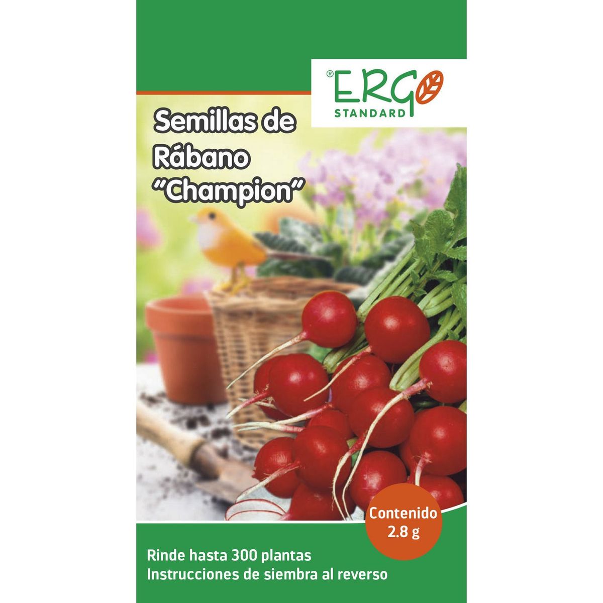 Ergo - Semillas de rábano bola