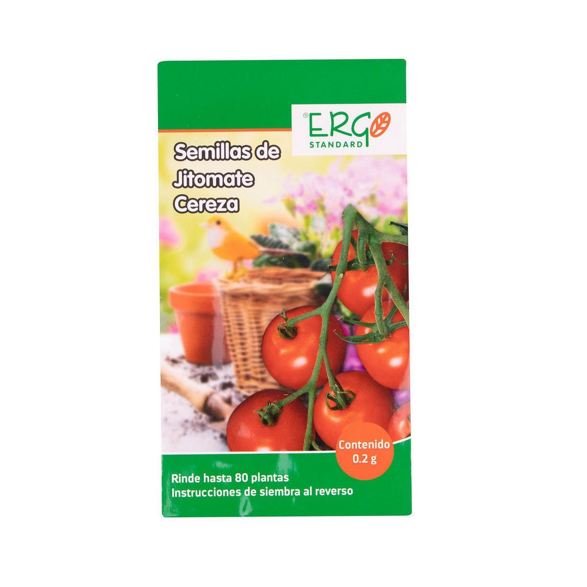 Semillas de jitomate cereza, marca Ergo - Foto Principal