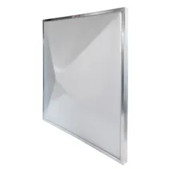 Domo de policarbonato sin ventila 120 x 120 cm