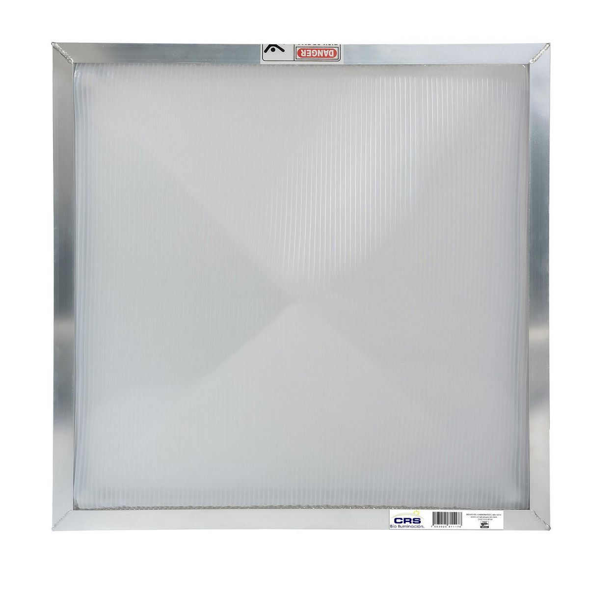 Domo de policarbonato con ventila 60 x 60 cm, marca Skydom - Foto Principal