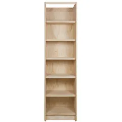 Entrepaño de Madera para Clóset con 6 Repisas