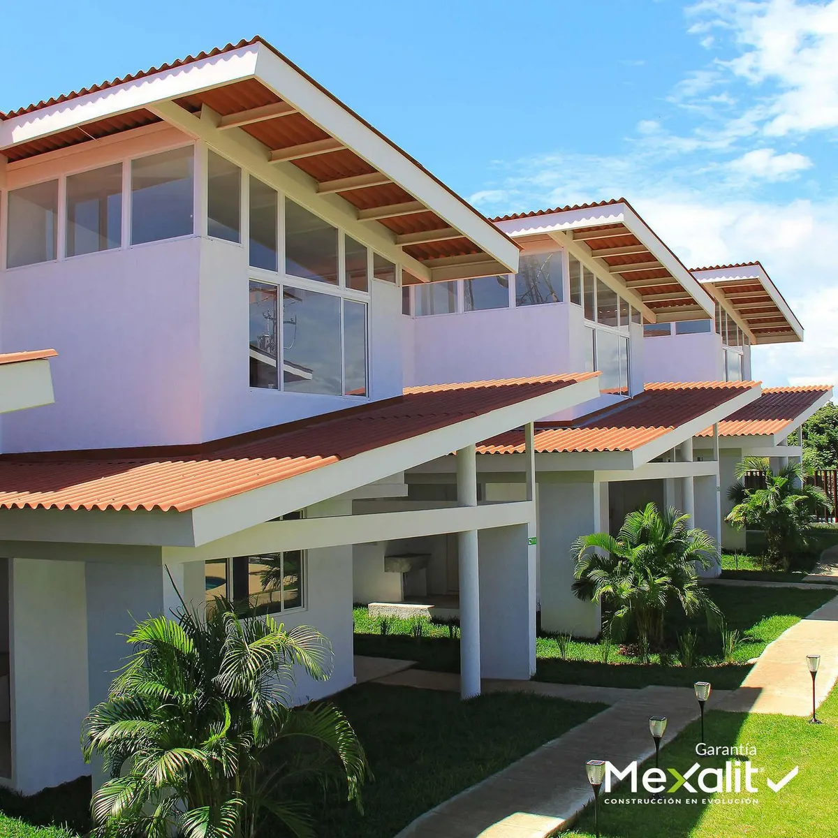 Mexalit - Lámina P7 de 0.97 x 2.44 m Rojo