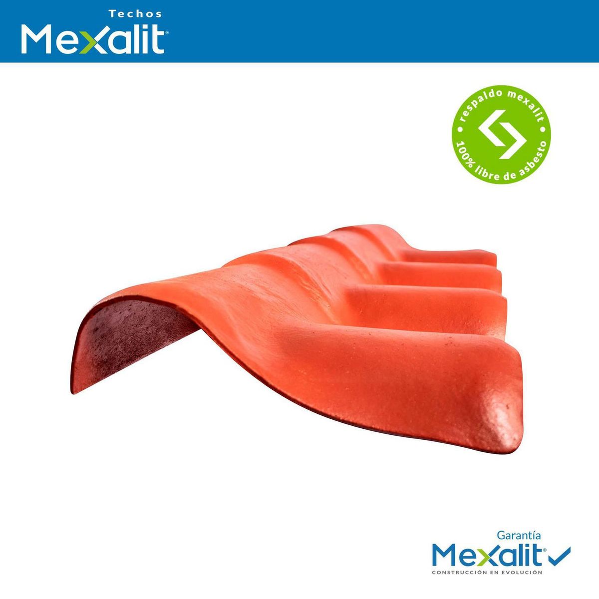 Mexalit - Caballete Superior de 0.97 x 0.38 m Naranja
