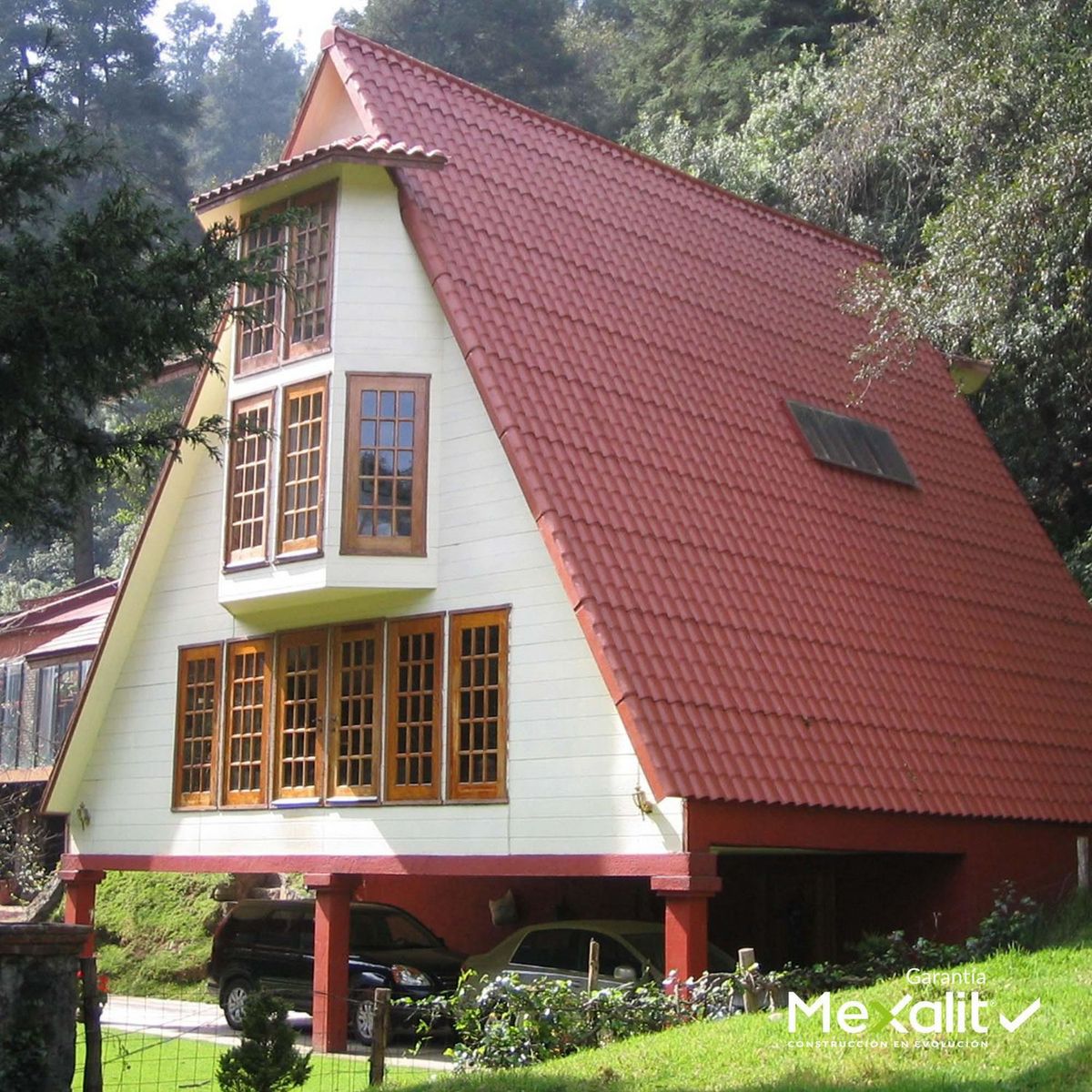 Mexalit - Teja Fibro San Miguel de 1.25 x 0.97m Naranja