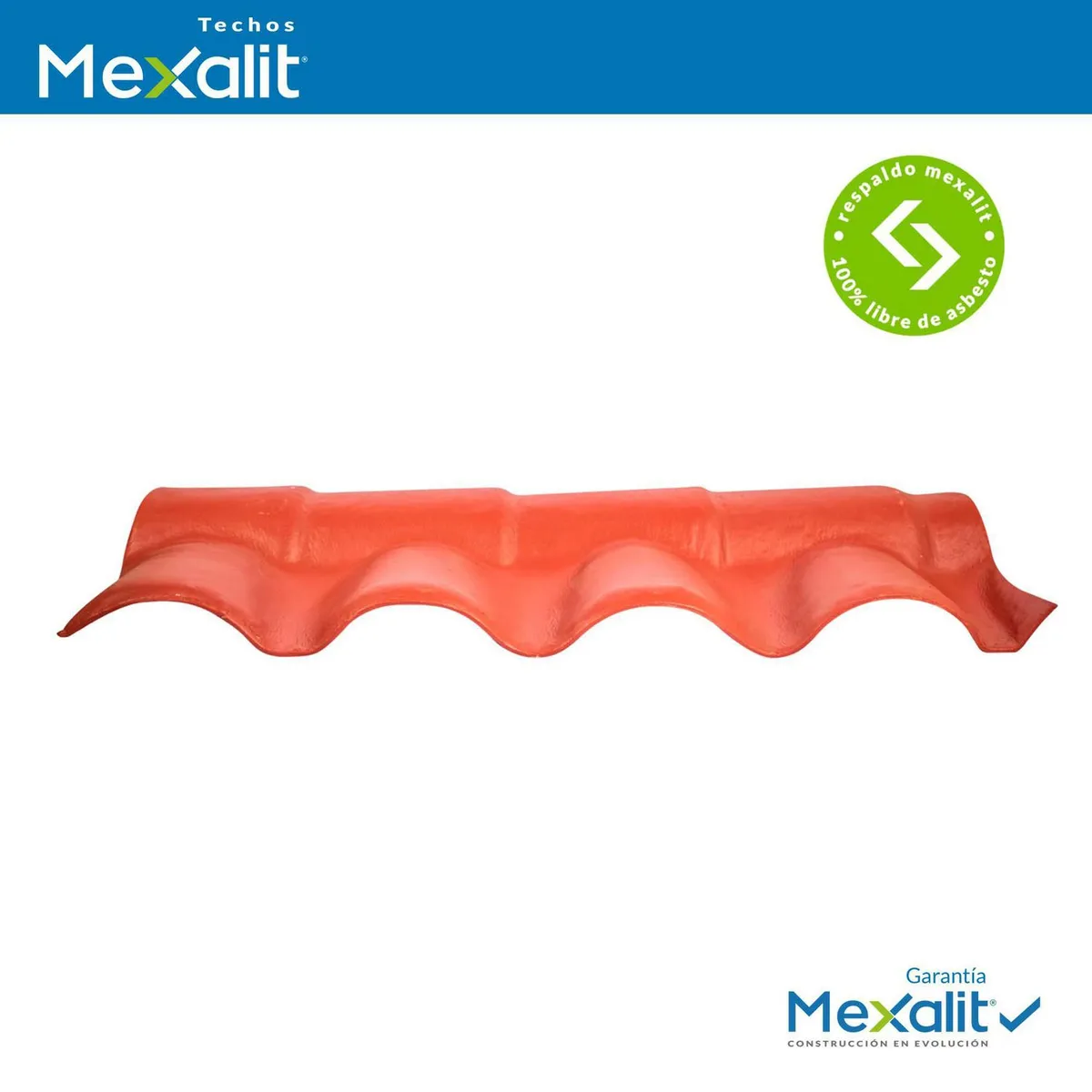 Mexalit - Caballete Inferior de 0.97 x 0.38 m Naranja