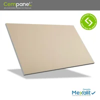 Cempanel liso biselado 12 mm 0.61 x 1.22 m