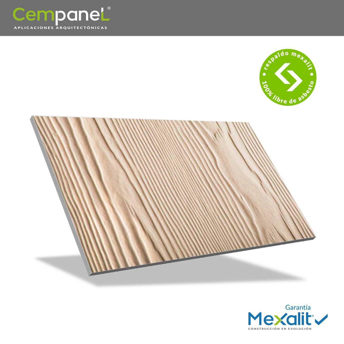 Mexalit - Cempanel 6 mm 1.22 x 2.44 m