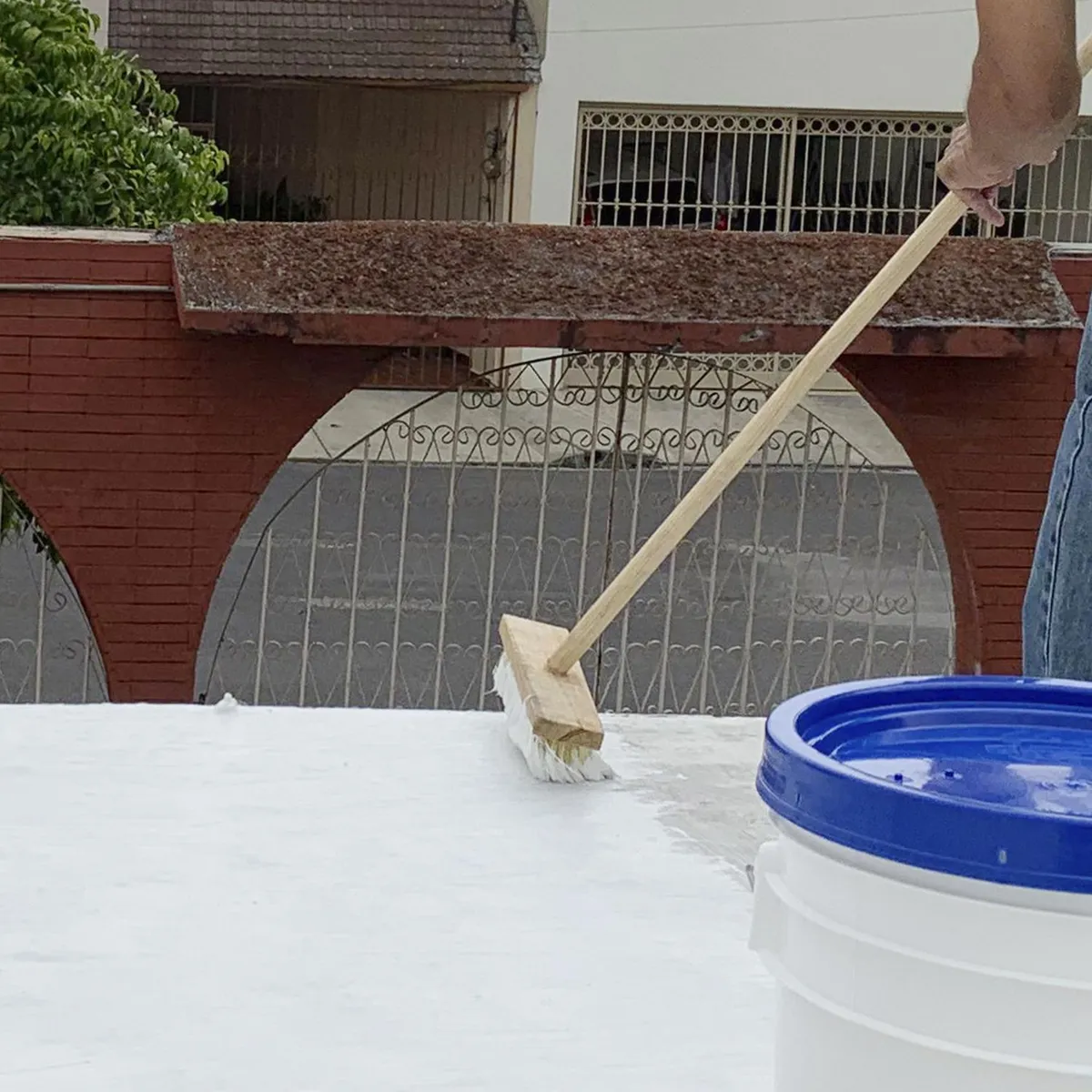 Pro Stronger - Cepillo aplicador de Impermeabilizante de Ixtle Stronger