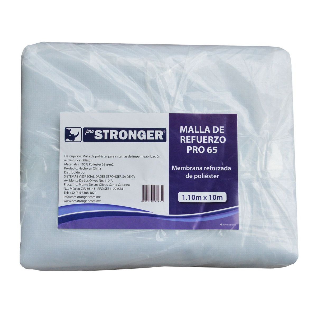 Pro Stronger - Malla de Súper refuerzo para Impermeabilizar PRO-65 Stronger - 1.10 x 10m
