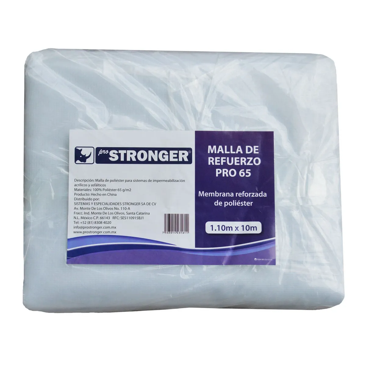 Pro Stronger - Malla de Súper refuerzo para Impermeabilizar PRO-65 Stronger - 1.10 x 10m