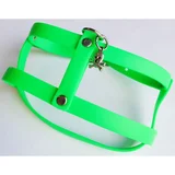 Pechera de caucho hipoalergénica extra chica verde