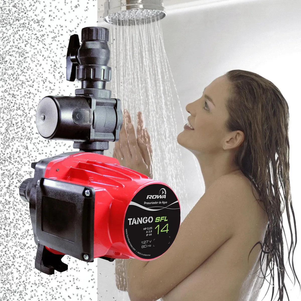 Rowa - Bomba Presurizadora Eléctrica .25 HP 3500 l/h