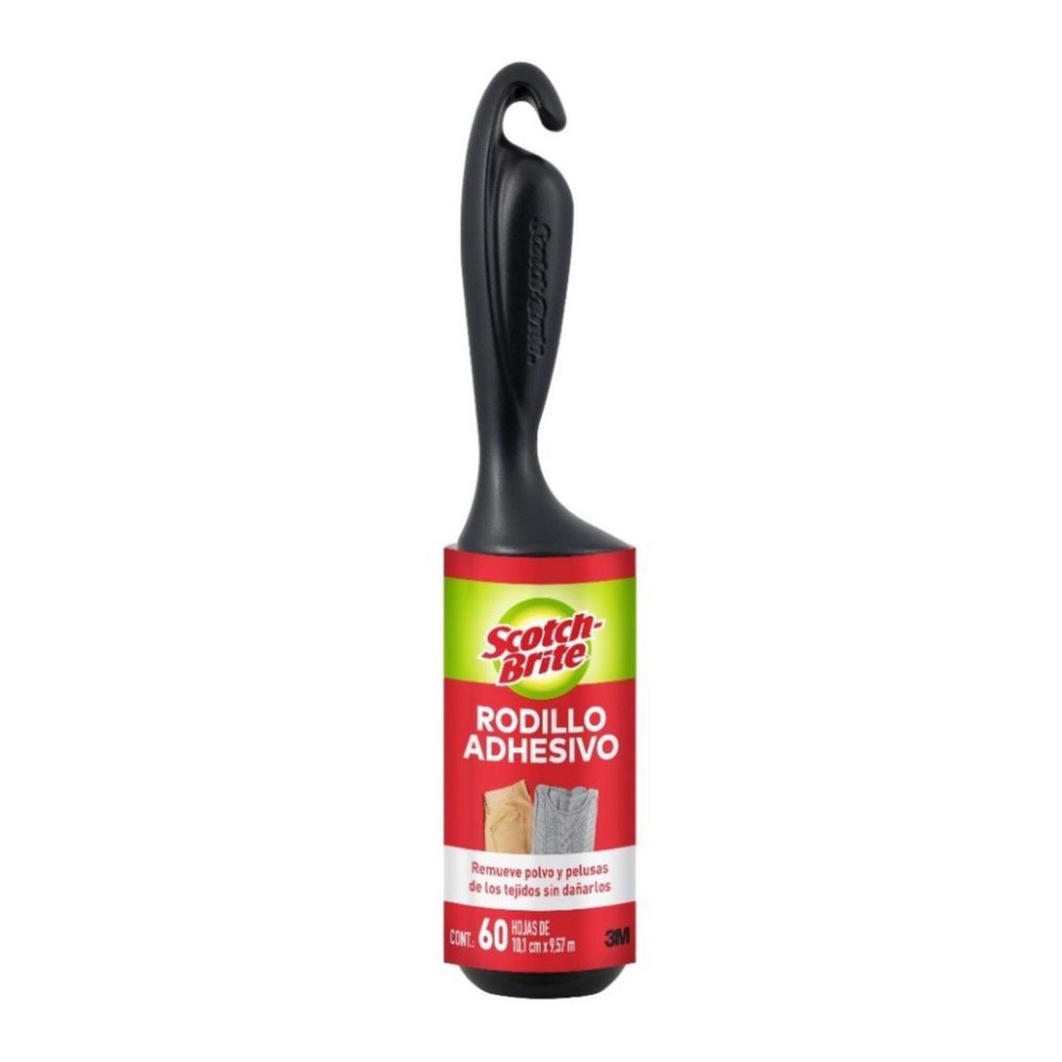 Rodillo Quita Pelusa Scotch-Brite, 60 Hojas, marca Scotchbrite - Foto Principal