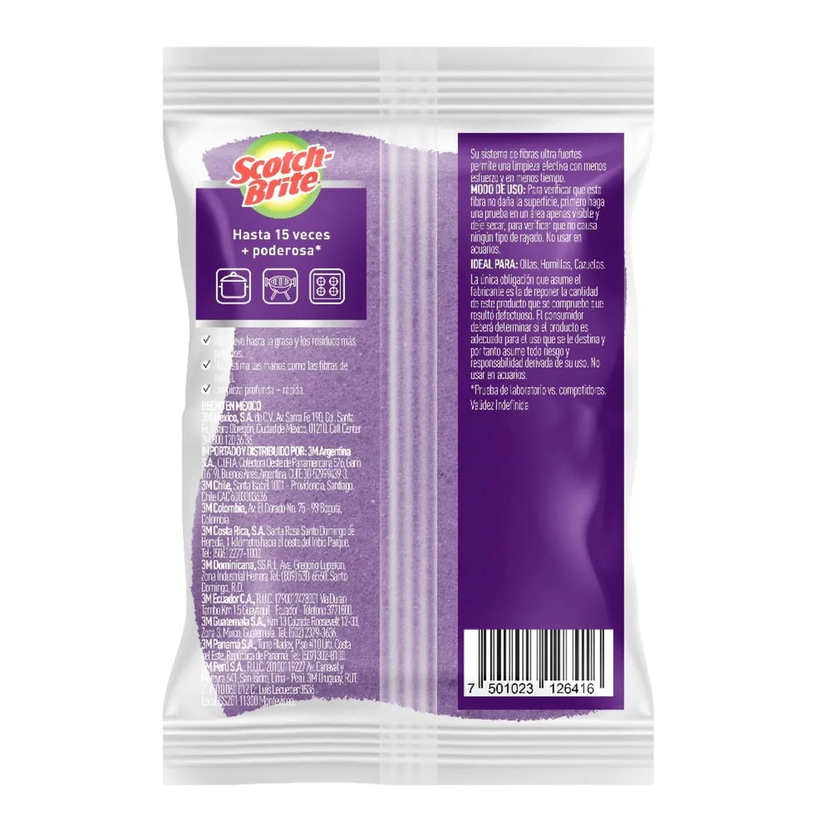 Scotchbrite - Fibra Esponja Extrema Scotch-Brite Grande