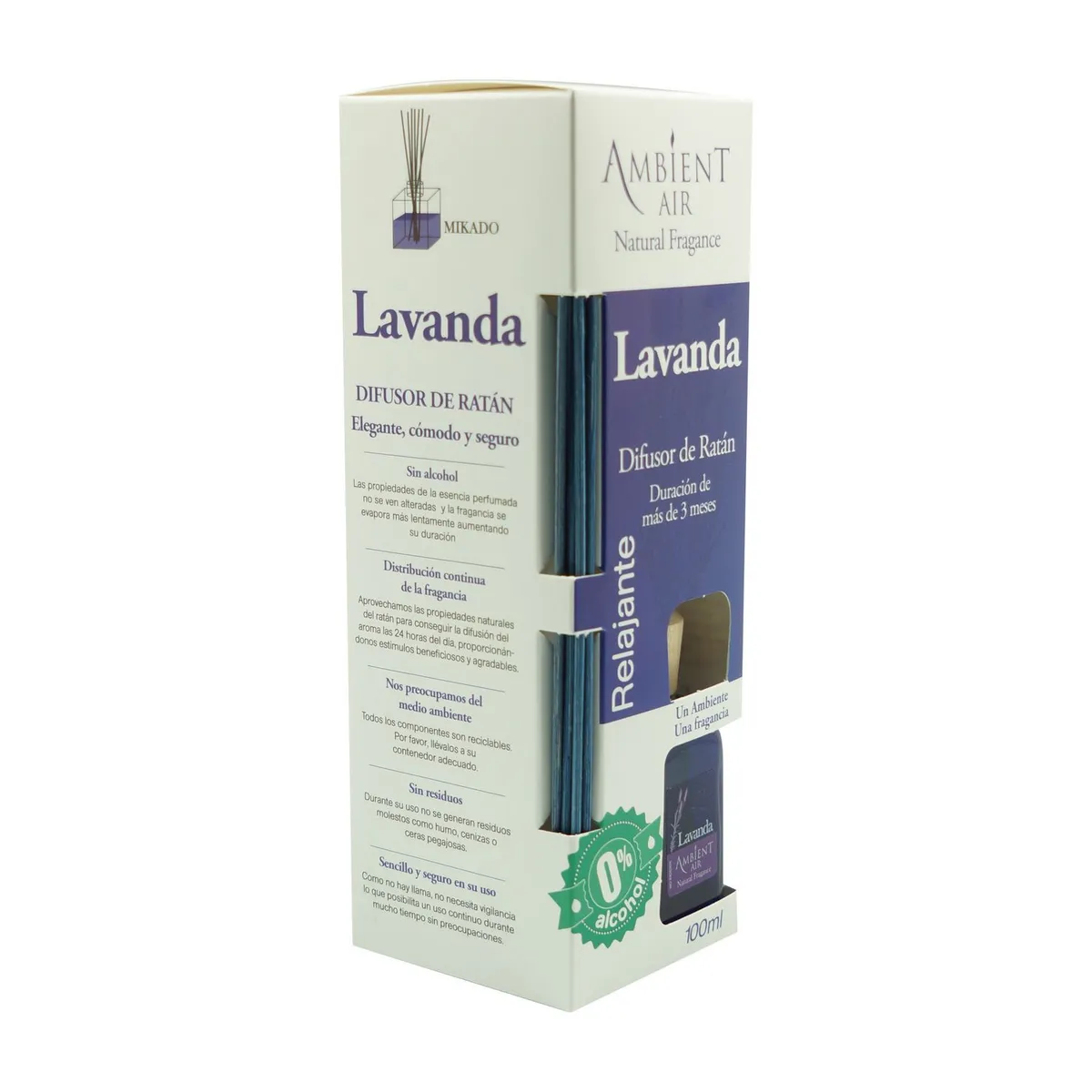 Ambientair - Difusor Ambientair Aroma Lavanda 100 ml