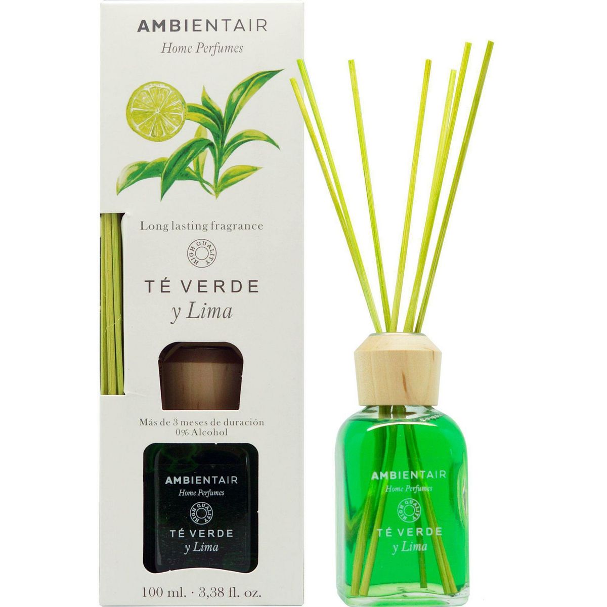 Difusor Ambientair Aroma Té Verde Lima 100 ml, marca Ambientair - Foto Principal