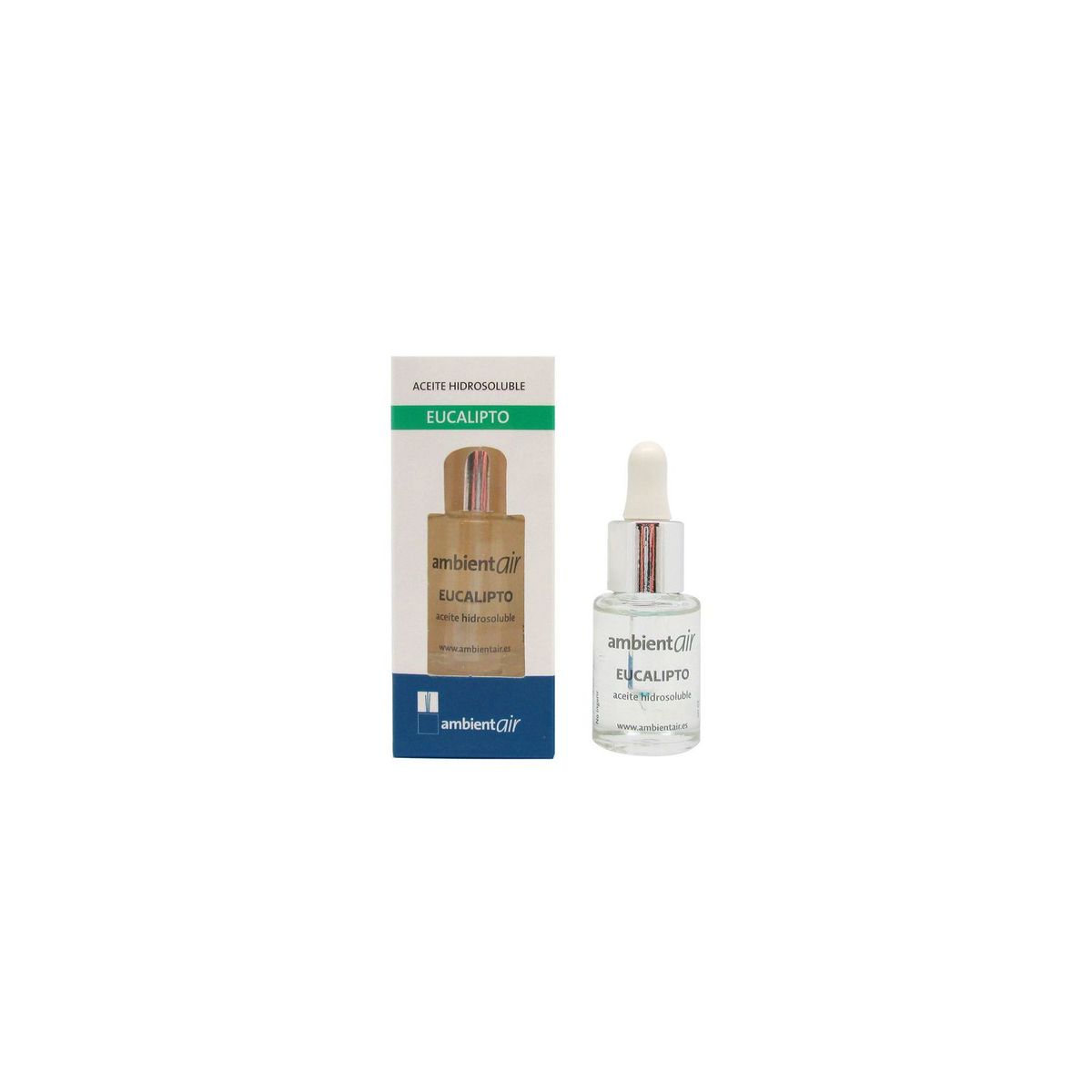 Aceite hidrosoluble Ambientair Eucalipto 15 ml, marca Ambientair - Foto Principal