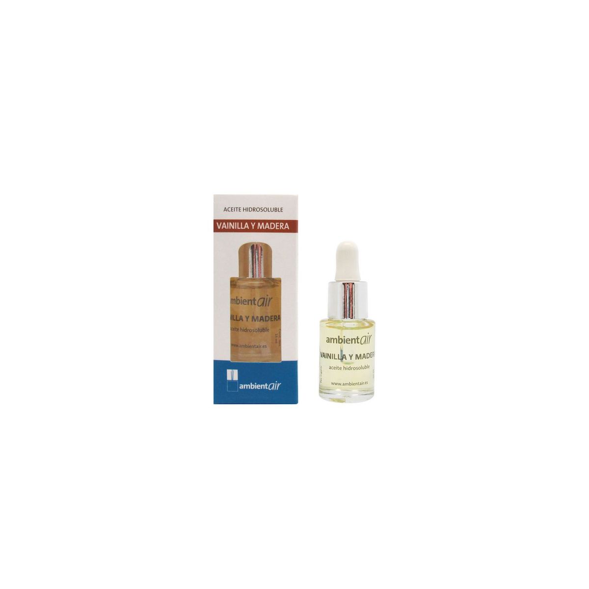 Ambientair - Aceite hidrosoluble Ambientair Vainilla Madera 15 ml