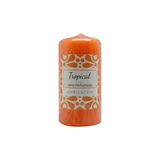 Vela cilíndrica aromática tropical