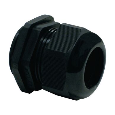 Conector Gl�ndula Nylon Negro 1/2