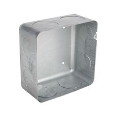 Caja Metálica Cuadrada Tipo Pesada 8X8 Pulgadas