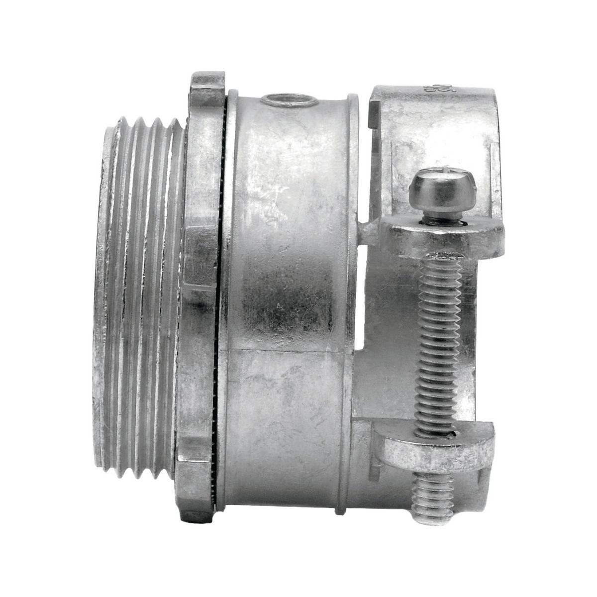 Conector recto para tubo metálico flexible 1 1/4", marca Argos - Foto Principal