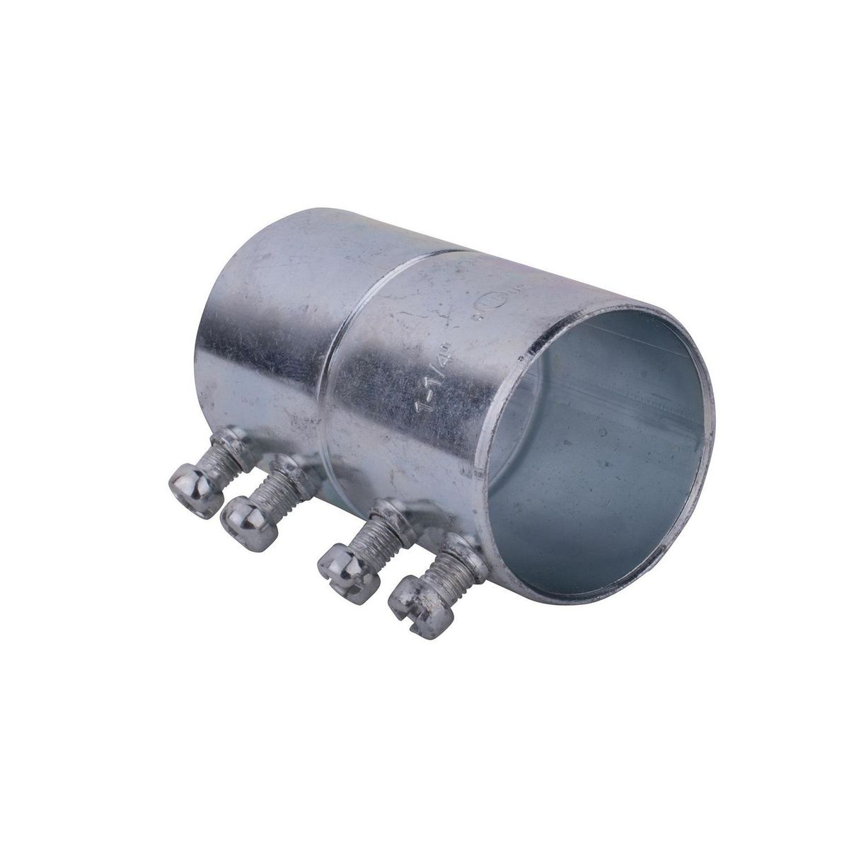 Argos - Cople de Acero Galvanizado para Tubo EMT 1 1/4"