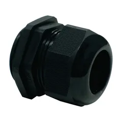 Conector Glándula Nylon Negro 3/8"