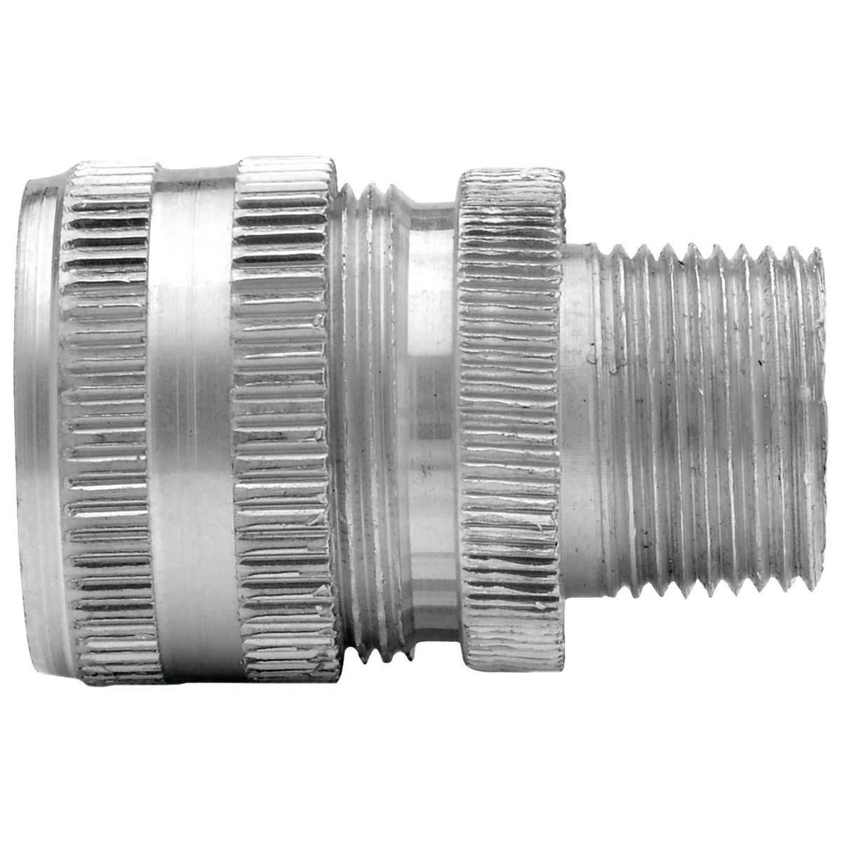 Conector glándula aluminio macho 1/2" 1/8 a 1/4, marca Argos - Foto Principal