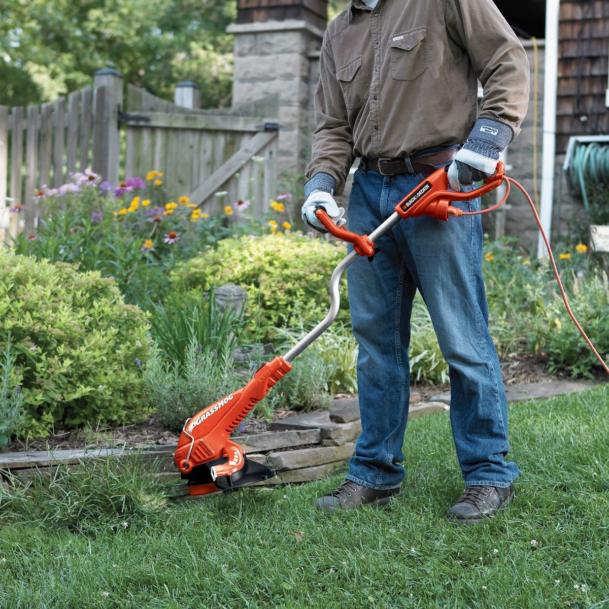 Black & Decker - Orilladora eléctrica GH750-B3 800 W