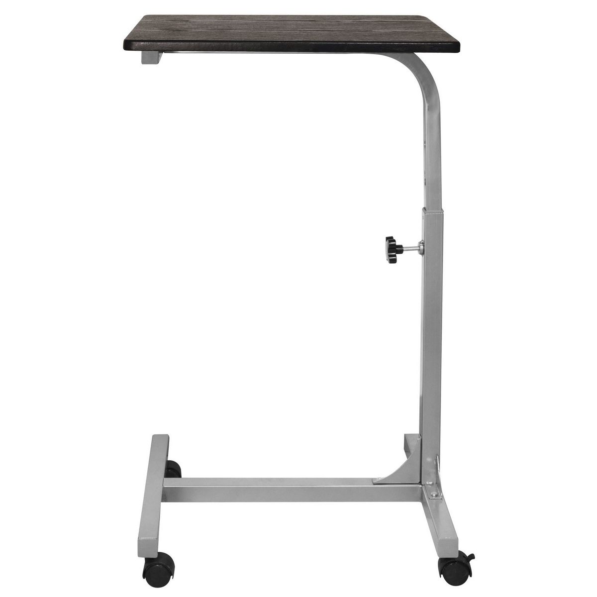 Sin Marca - Mesa auxiliar ajustable Negra