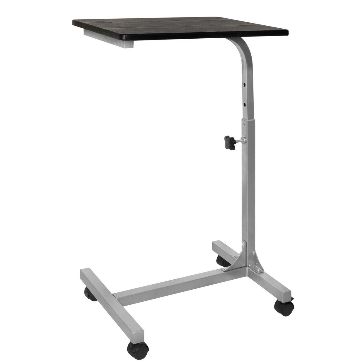 Sin Marca - Mesa auxiliar ajustable Negra