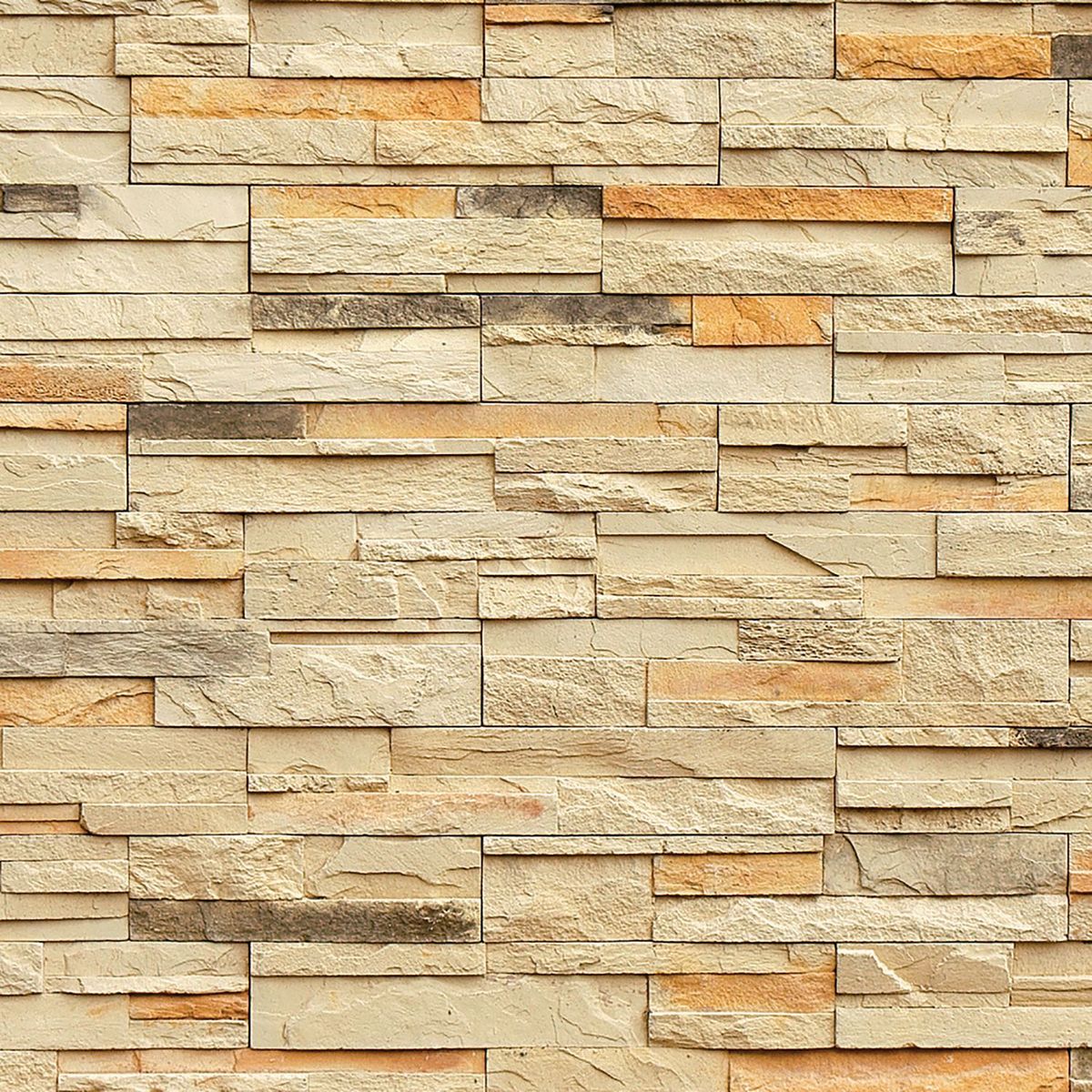 Fachaleta Piedra Fastset Beige Para Exterior Mate 1 M2, marca Perdura - Foto Principal