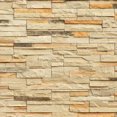 Fachaleta Piedra Fastset Beige Para Exterior Mate 1 M2