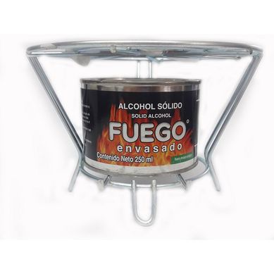 Parrilla Sencilla con Lata de Alcohol