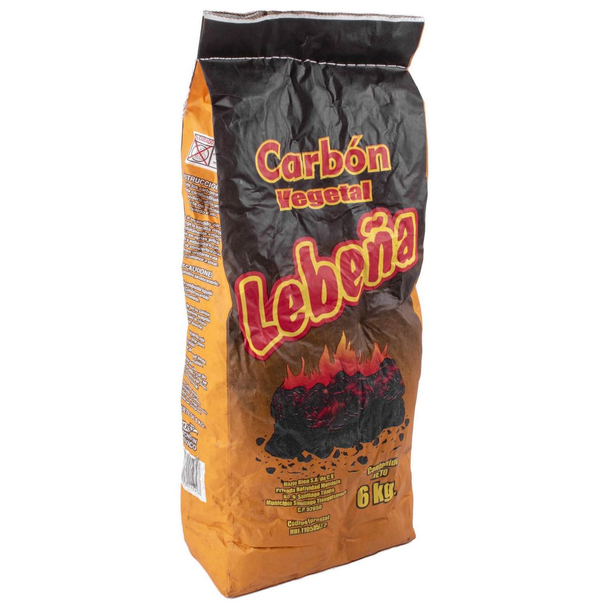 Lebena - Carbón Vegetal 6 Kilos