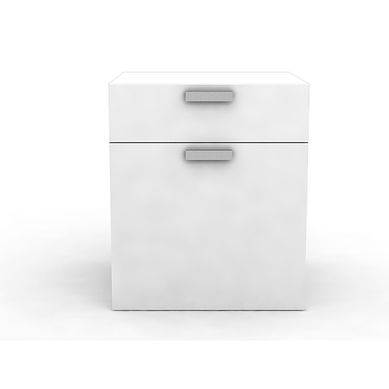 Gabinete 1 puerta 1 entrepao mvil blanco frosty