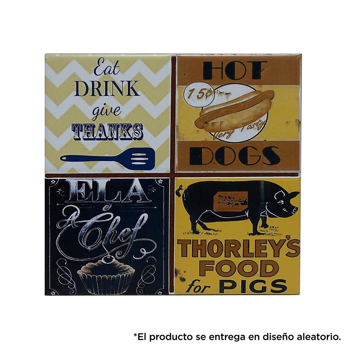 Grupo Ceral - Cerámica Vintage Quarte Food 20.3x20.3 cm
Grupo Ceral 1 pza