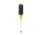 Destornillador Cushion Grip Barra Redonda Punta Plana 1/4" X 4