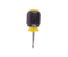 Destornillador Cushion Grip Barra Redonda Punta Plana 1/4" x 1-3/8"