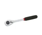 Matraca 1/2" reversible rubber grip