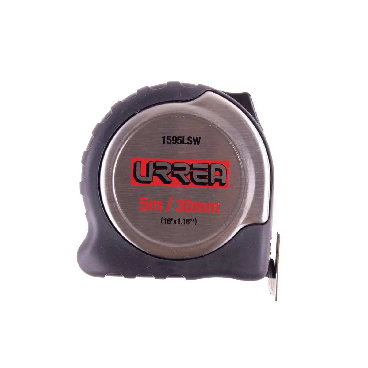 Urrea - Flexómetro de acero inoxidable 5m x 30 mm